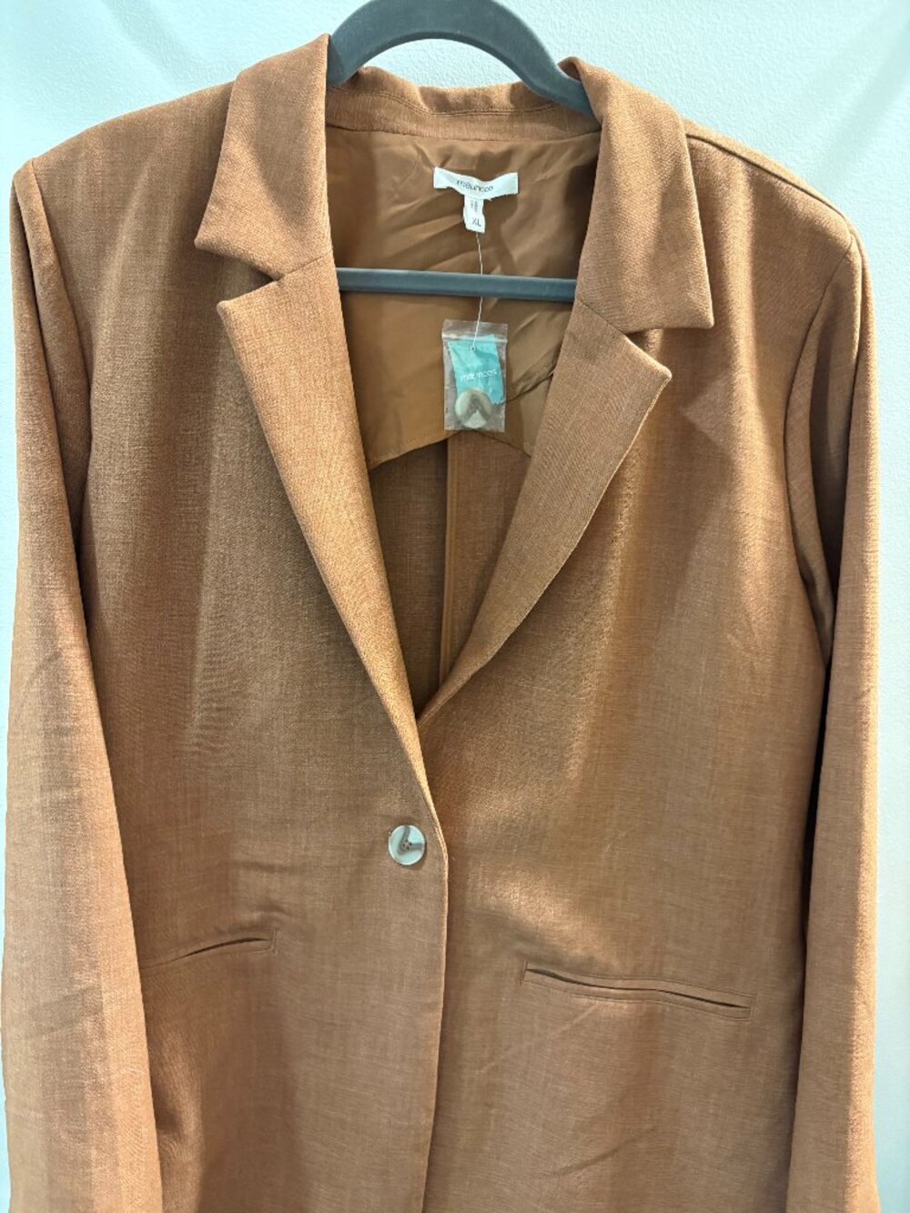 Women's MAURICES Blazer - Camel color, XL